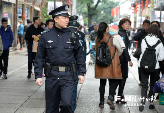 福州春节期间社会治安平稳 犯罪率同比下降11
