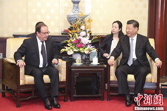 5月25日,中国国家主席习近平在北京钓鱼台国宾