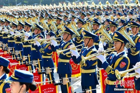 今年10月1日，庆祝中华人民共和国成立70周年大会将在北京天安门广场隆重举行，庆祝大会后将举行盛大的阅兵式和群众游行。中新社发 孙晓萌 摄