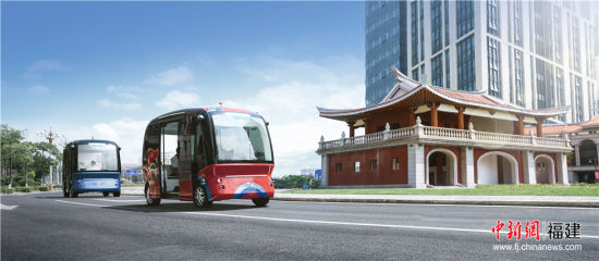 L4级自动驾驶巴士金龙阿波龙商业化落地运营