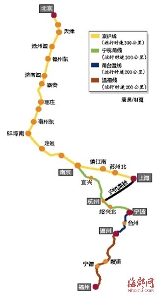 福建新闻网·福建首条高铁7月开通 福州至北京